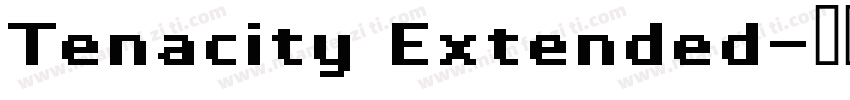 Tenacity Extended字体转换